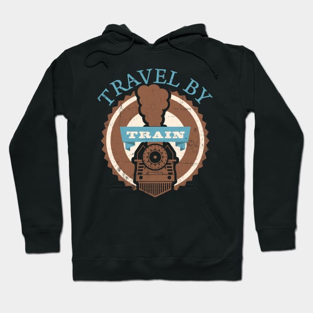 Train locomotive Hoodie by Johnny_Sk3tch